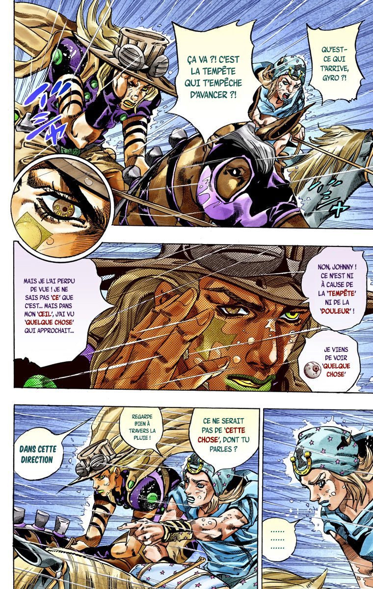 Read JoJo's Bizarre Adventure Part 7 Steel Ball Run Official Colored FR Manga Online
