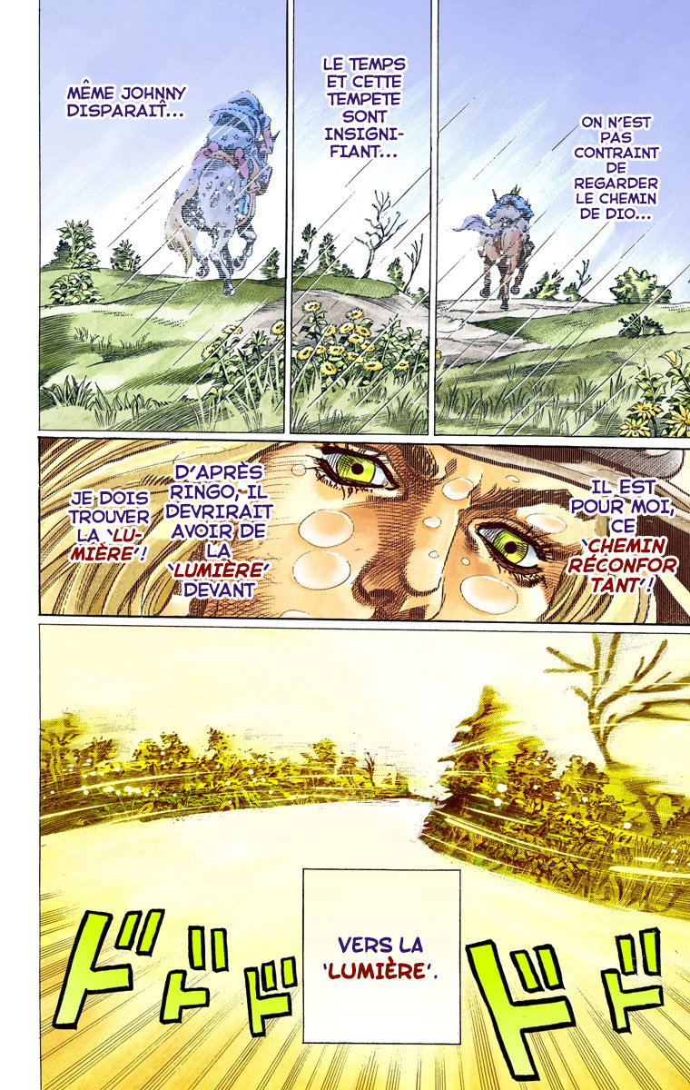 Read JoJo's Bizarre Adventure Part 7 Steel Ball Run Official Colored FR Manga Online