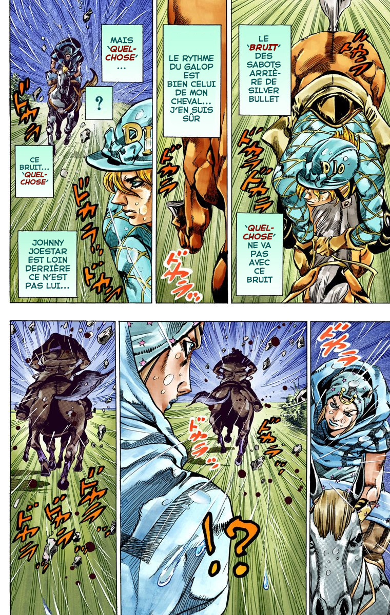 Read JoJo's Bizarre Adventure Part 7 Steel Ball Run Official Colored FR Manga Online