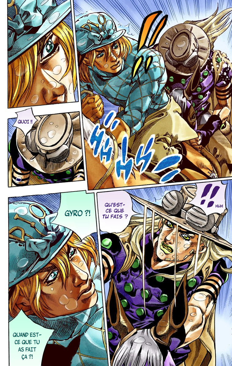 Read JoJo's Bizarre Adventure Part 7 Steel Ball Run Official Colored FR Manga Online