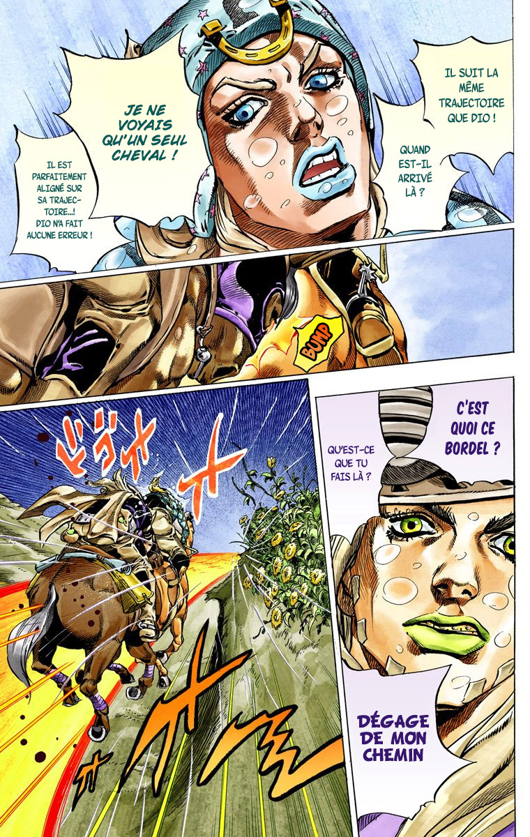 Read JoJo's Bizarre Adventure Part 7 Steel Ball Run Official Colored FR Manga Online
