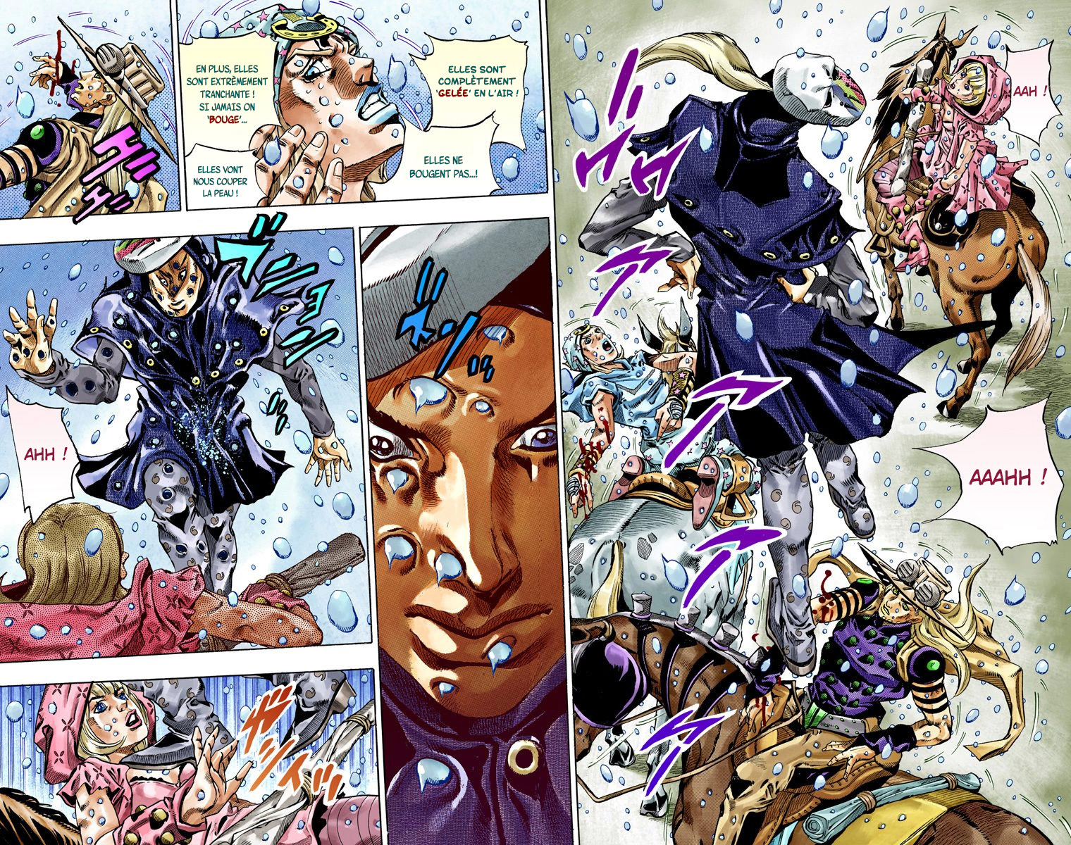 Read JoJo's Bizarre Adventure Part 7 Steel Ball Run Official Colored FR Manga Online
