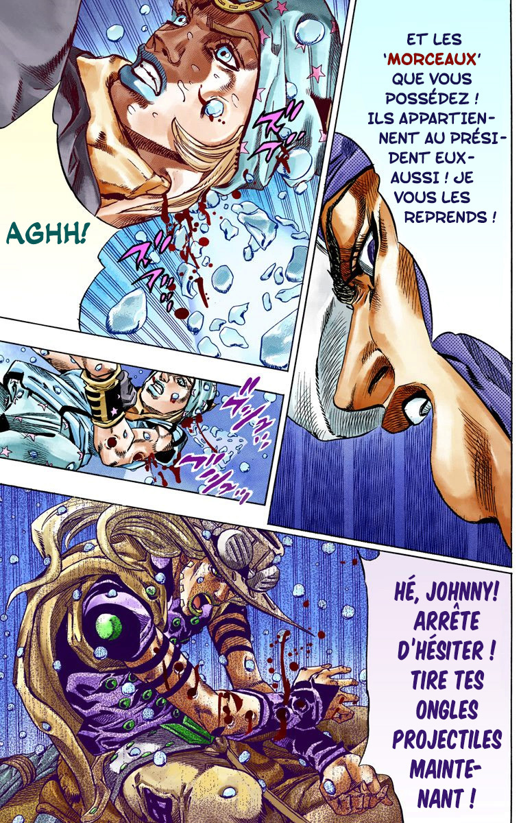 Read JoJo's Bizarre Adventure Part 7 Steel Ball Run Official Colored FR Manga Online