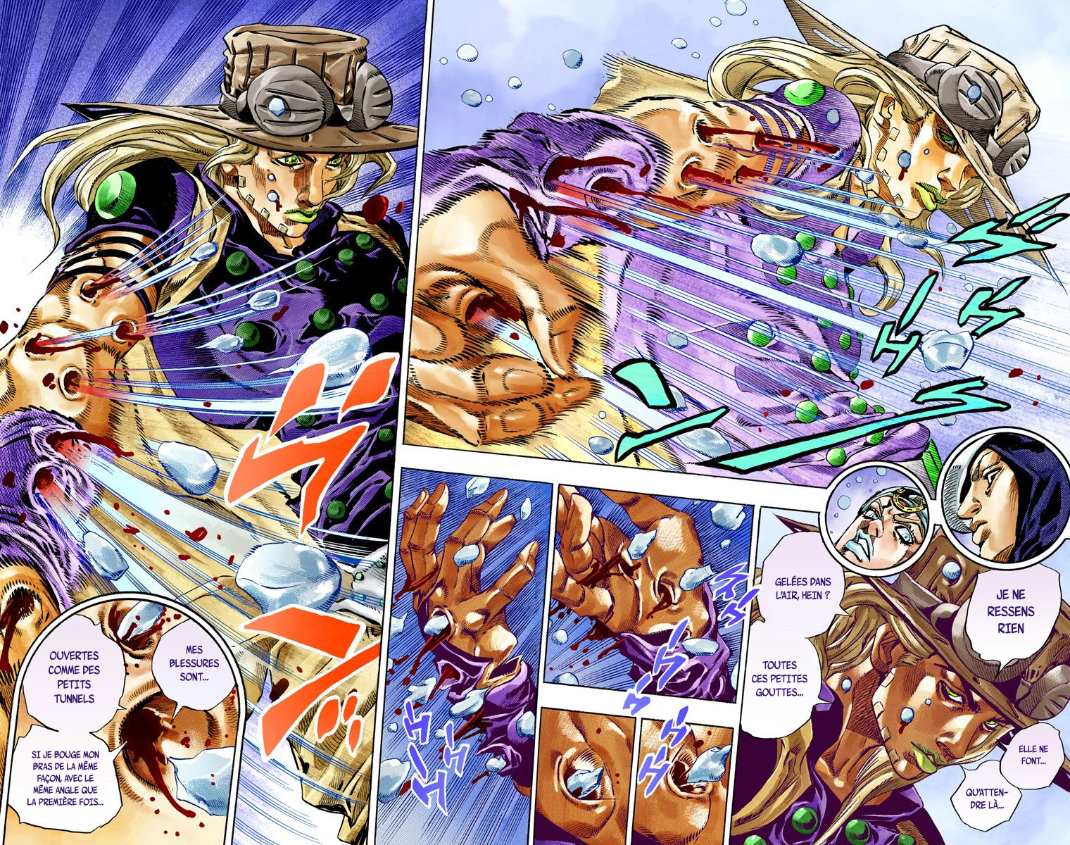 Read JoJo's Bizarre Adventure Part 7 Steel Ball Run Official Colored FR Manga Online