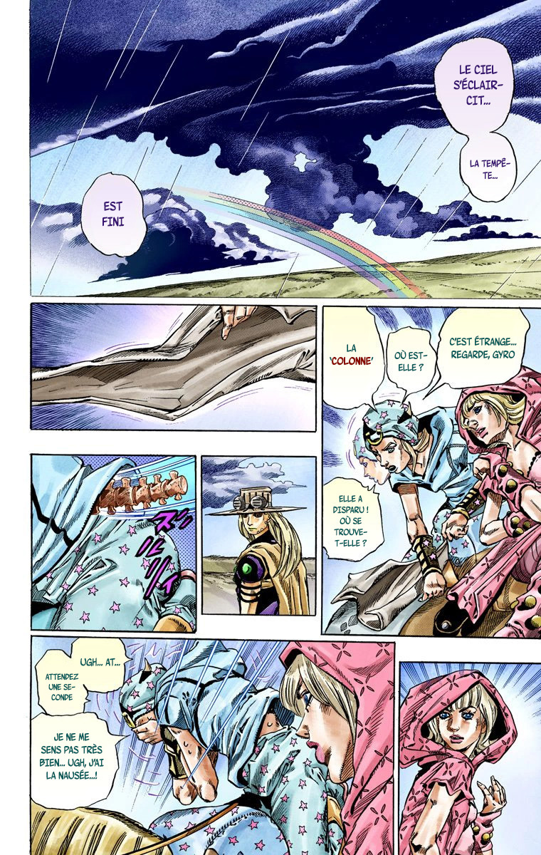 Read JoJo's Bizarre Adventure Part 7 Steel Ball Run Official Colored FR Manga Online