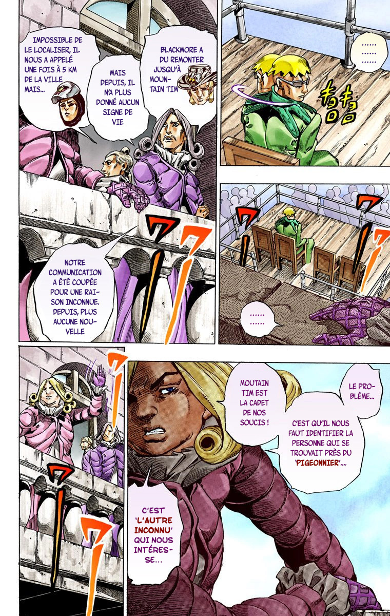 Read JoJo's Bizarre Adventure Part 7 Steel Ball Run Official Colored FR Manga Online