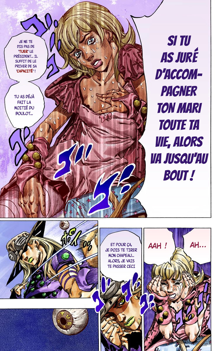Read JoJo's Bizarre Adventure Part 7 Steel Ball Run Official Colored FR Manga Online