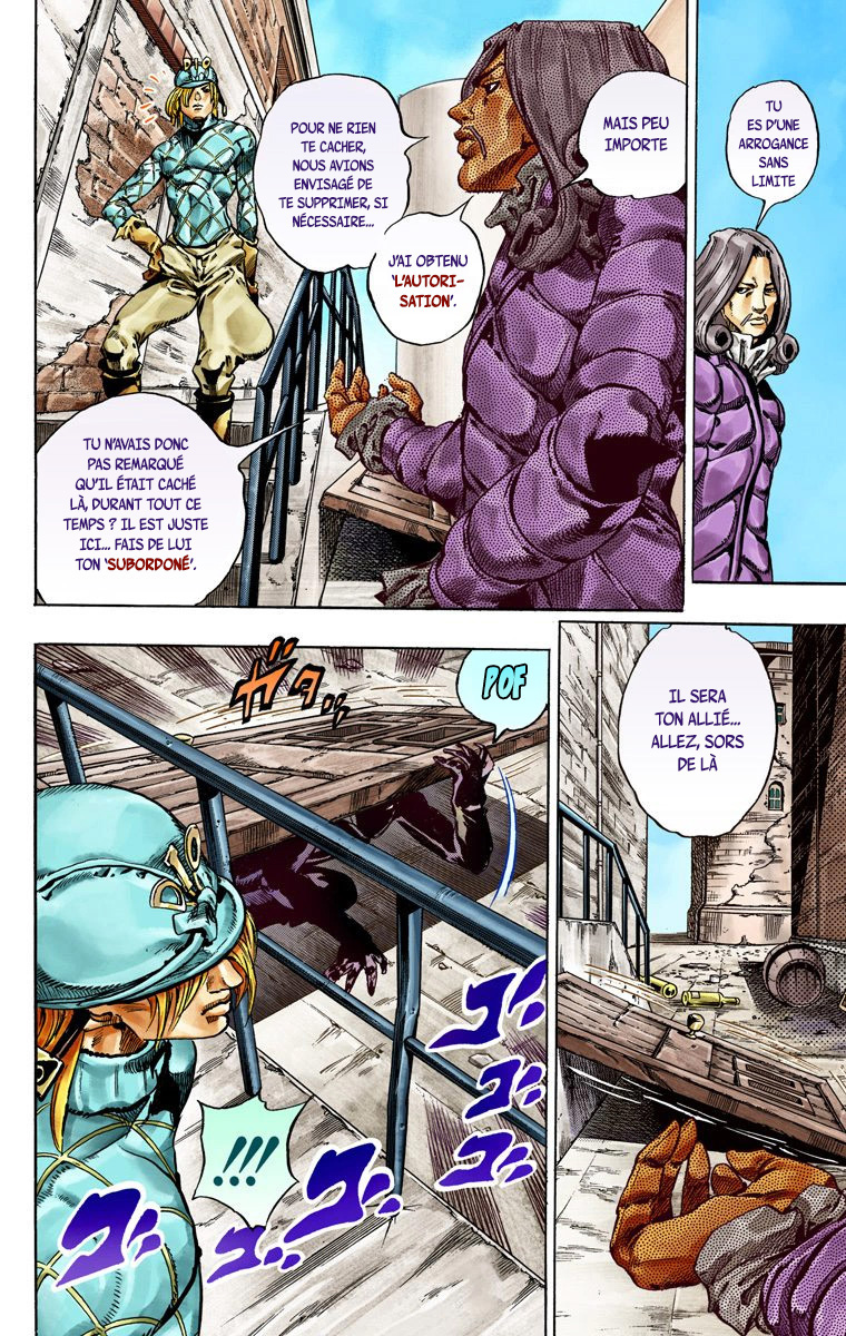Read JoJo's Bizarre Adventure Part 7 Steel Ball Run Official Colored FR Manga Online