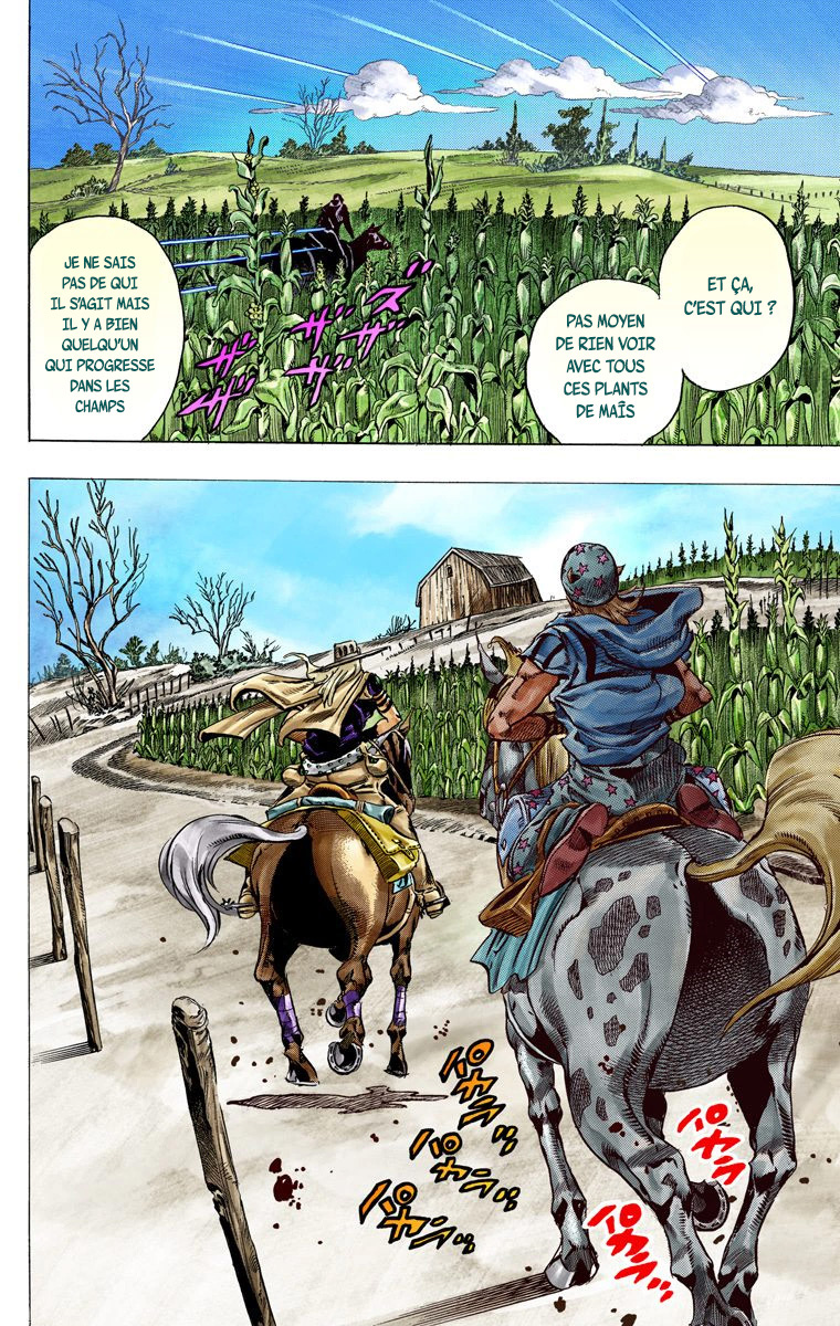 Read JoJo's Bizarre Adventure Part 7 Steel Ball Run Official Colored FR Manga Online