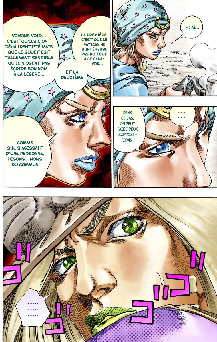 Read JoJo's Bizarre Adventure Part 7 Steel Ball Run Official Colored FR Manga Online
