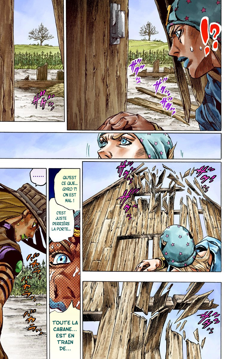 Read JoJo's Bizarre Adventure Part 7 Steel Ball Run Official Colored FR Manga Online