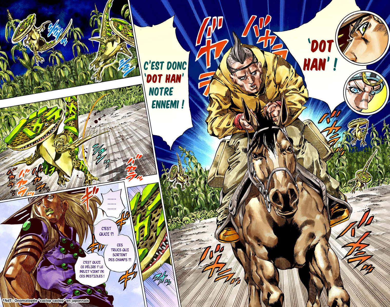 Read JoJo's Bizarre Adventure Part 7 Steel Ball Run Official Colored FR Manga Online