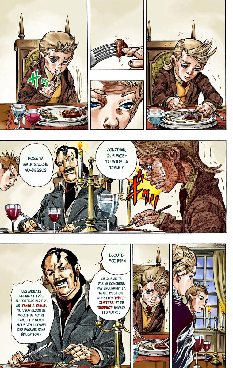 Read JoJo's Bizarre Adventure Part 7 Steel Ball Run Official Colored FR Manga Online