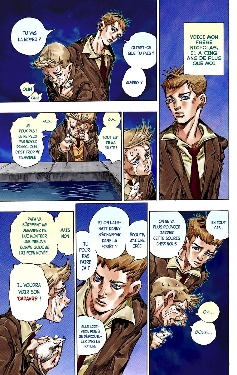 Read JoJo's Bizarre Adventure Part 7 Steel Ball Run Official Colored FR Manga Online