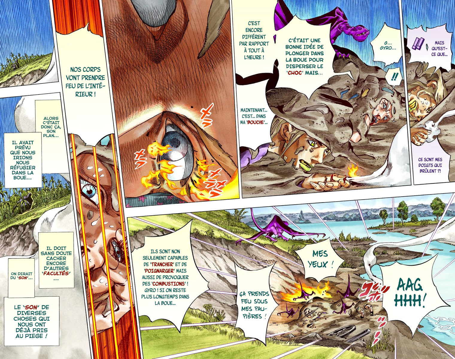 Read JoJo's Bizarre Adventure Part 7 Steel Ball Run Official Colored FR Manga Online