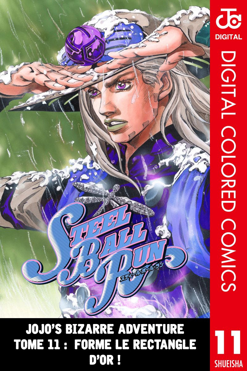 Read JoJo's Bizarre Adventure Part 7 Steel Ball Run Official Colored FR Manga Online