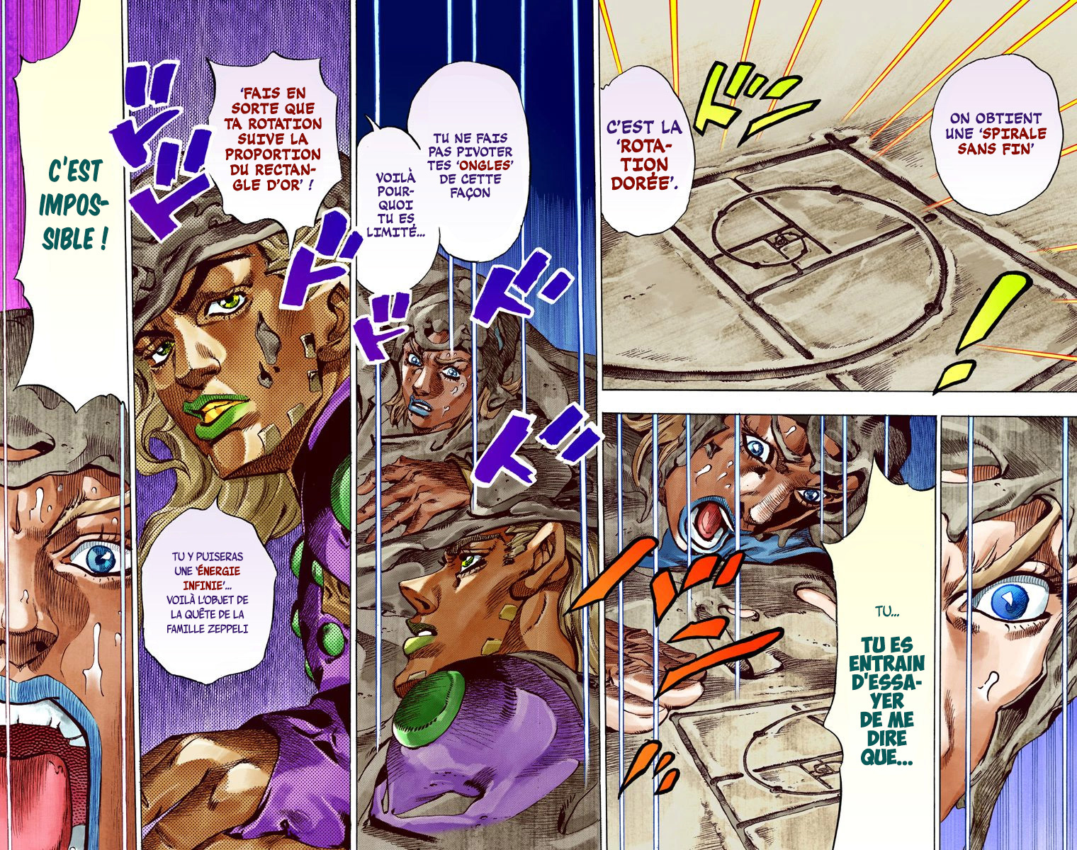 Read JoJo's Bizarre Adventure Part 7 Steel Ball Run Official Colored FR Manga Online