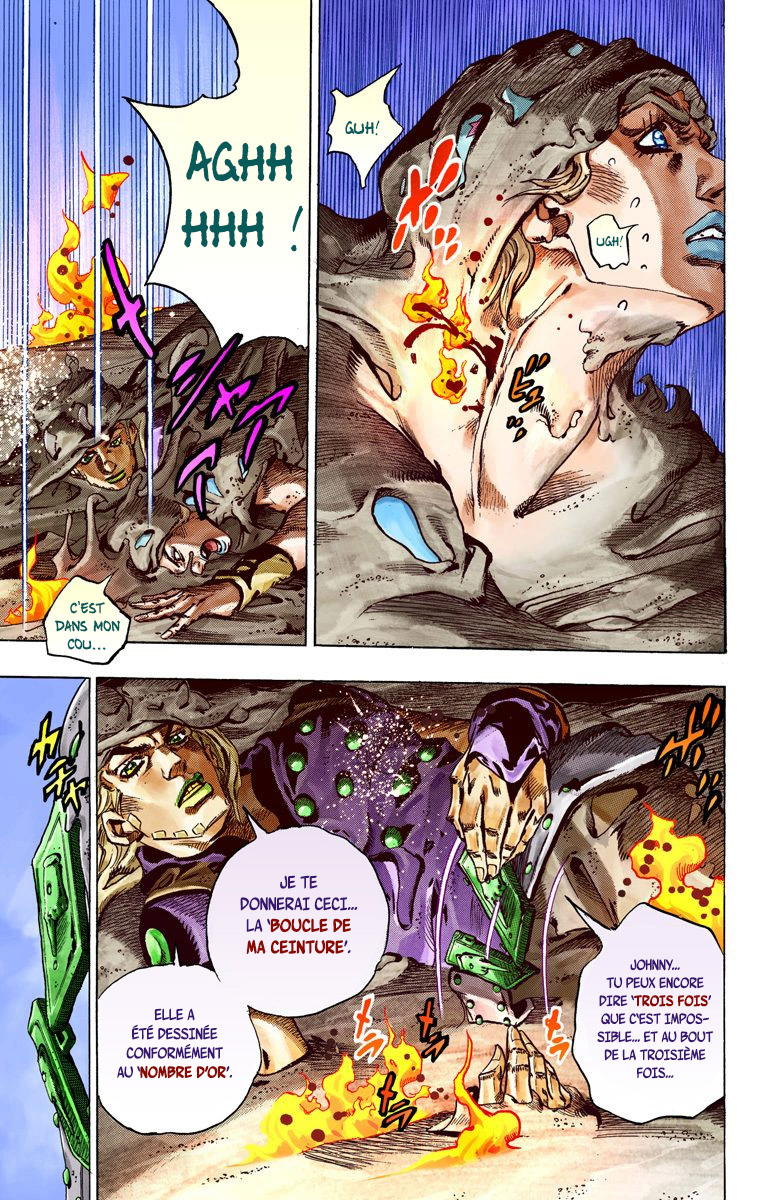 Read JoJo's Bizarre Adventure Part 7 Steel Ball Run Official Colored FR Manga Online