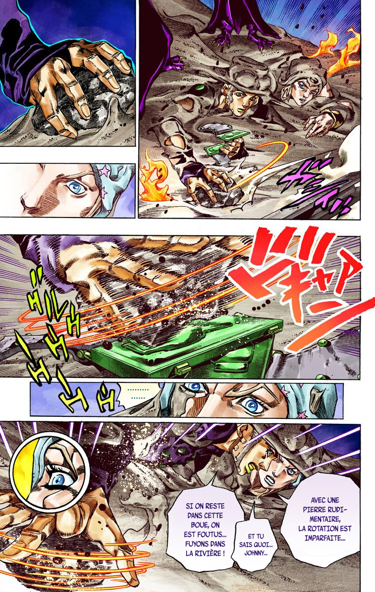 Read JoJo's Bizarre Adventure Part 7 Steel Ball Run Official Colored FR Manga Online