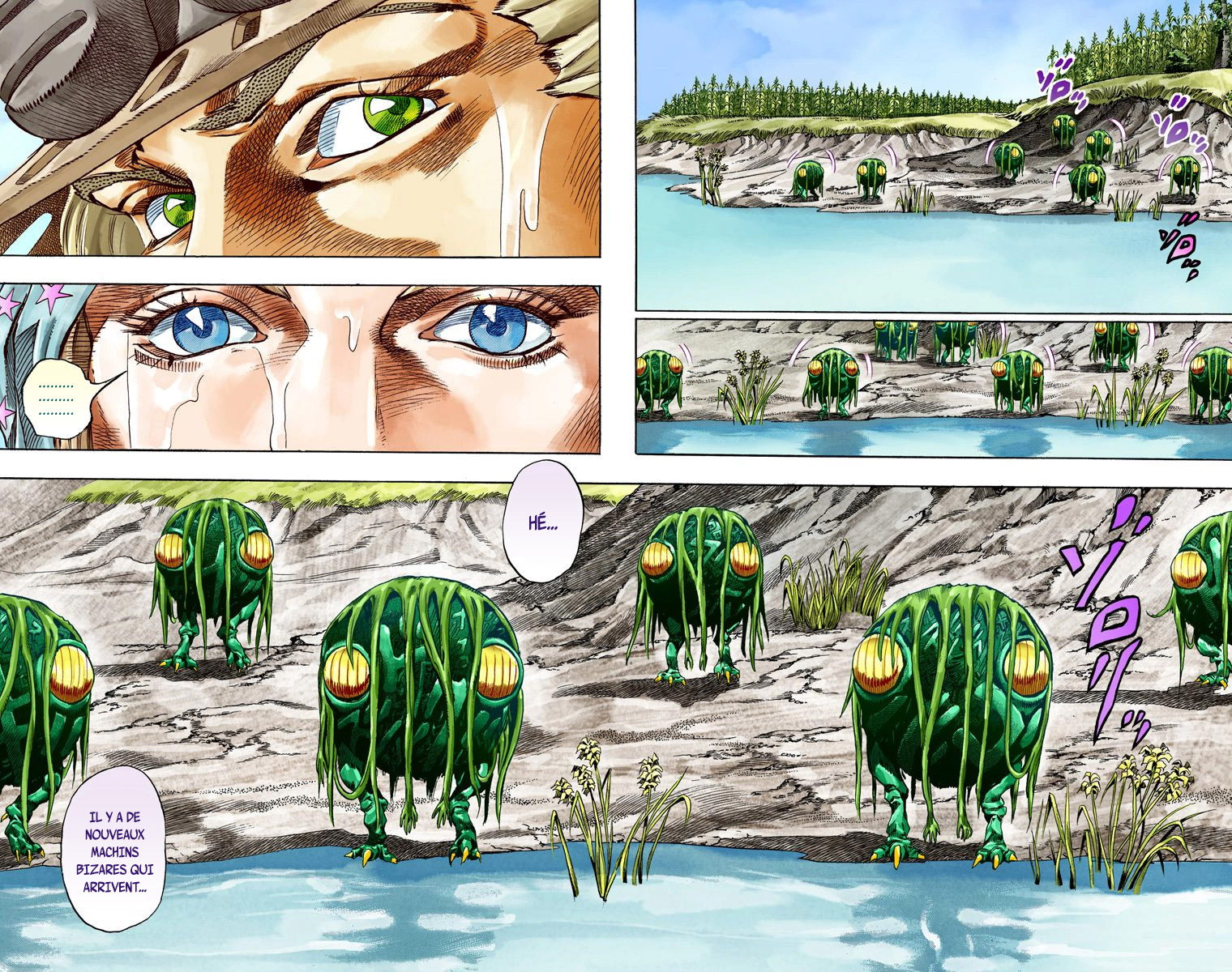 Read JoJo's Bizarre Adventure Part 7 Steel Ball Run Official Colored FR Manga Online