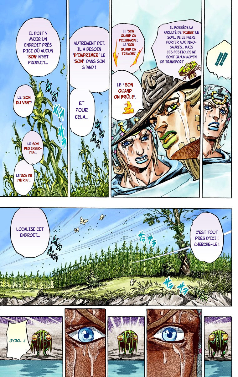 Read JoJo's Bizarre Adventure Part 7 Steel Ball Run Official Colored FR Manga Online