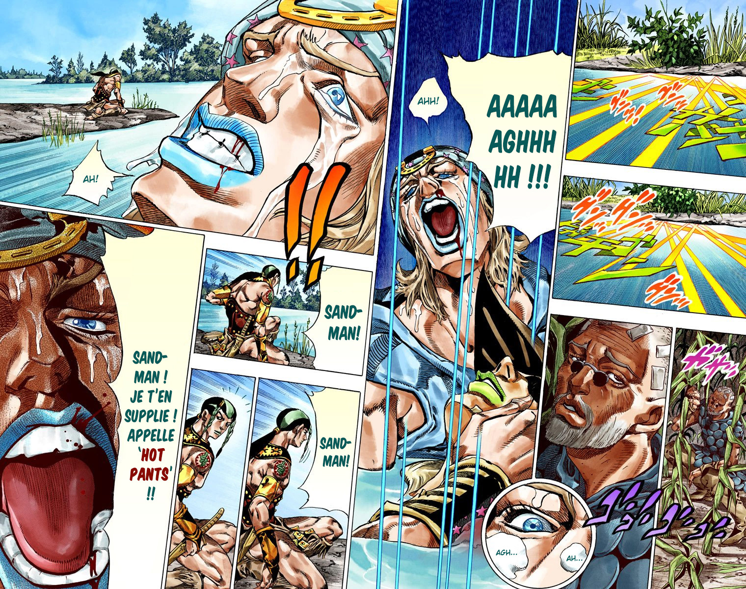 Read JoJo's Bizarre Adventure Part 7 Steel Ball Run Official Colored FR Manga Online