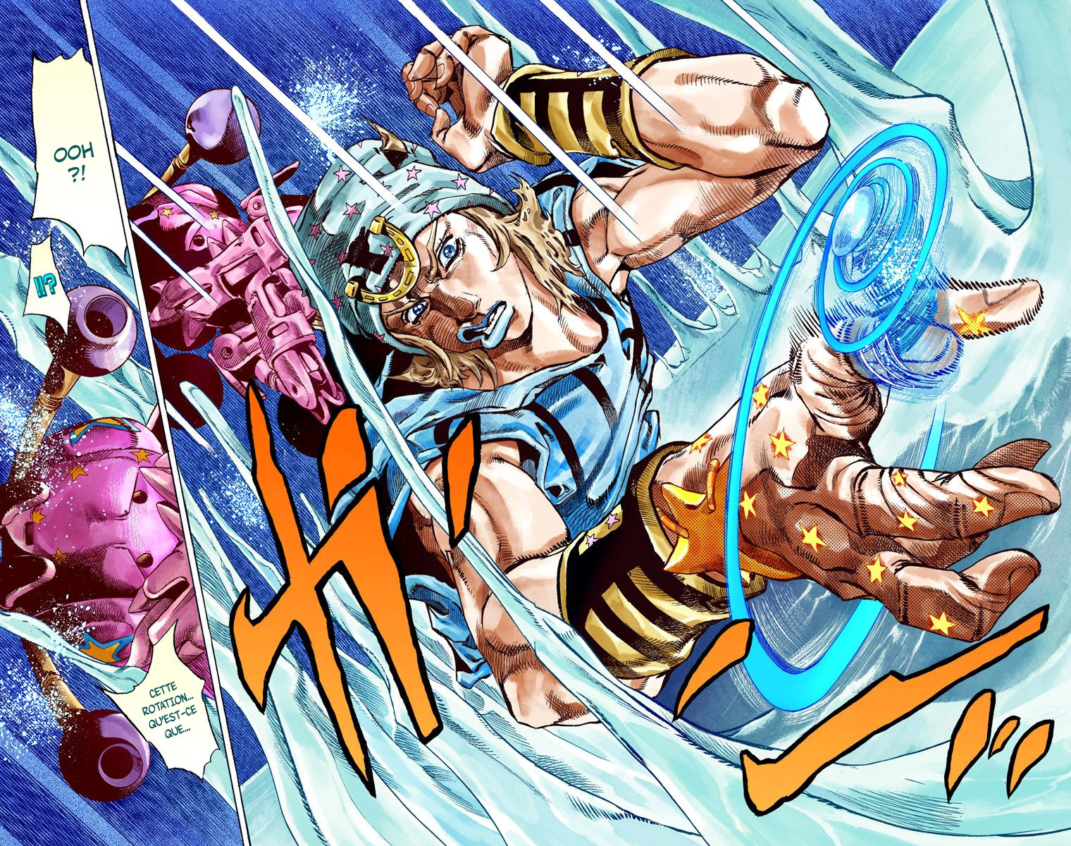 Read JoJo's Bizarre Adventure Part 7 Steel Ball Run Official Colored FR Manga Online