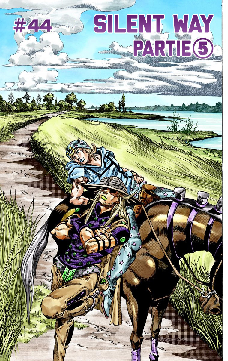 Read JoJo's Bizarre Adventure Part 7 Steel Ball Run Official Colored FR Manga Online