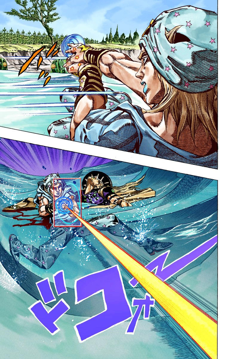 Read JoJo's Bizarre Adventure Part 7 Steel Ball Run Official Colored FR Manga Online