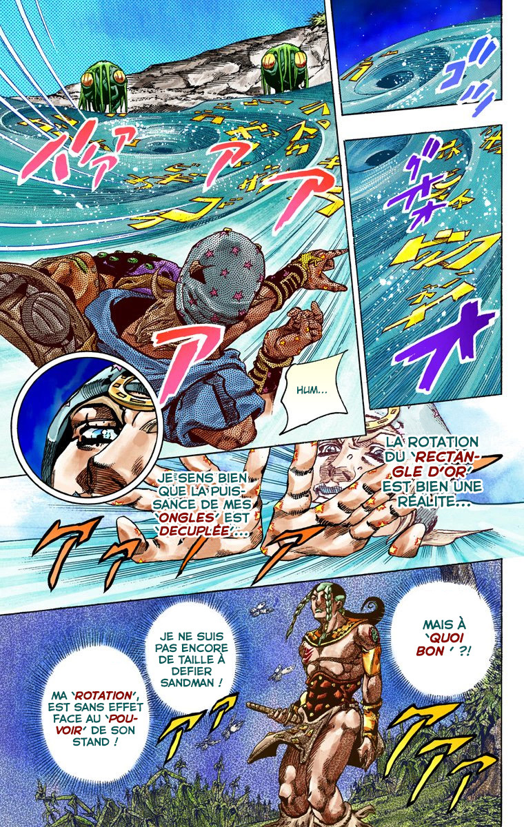 Read JoJo's Bizarre Adventure Part 7 Steel Ball Run Official Colored FR Manga Online