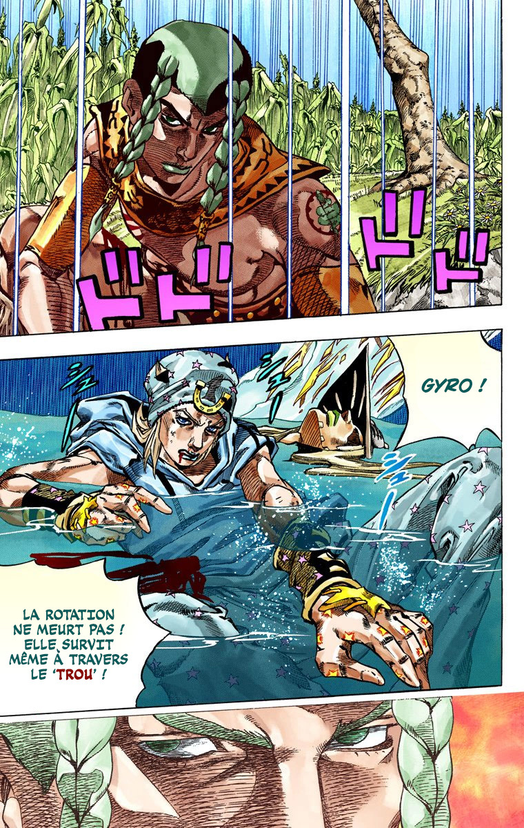 Read JoJo's Bizarre Adventure Part 7 Steel Ball Run Official Colored FR Manga Online