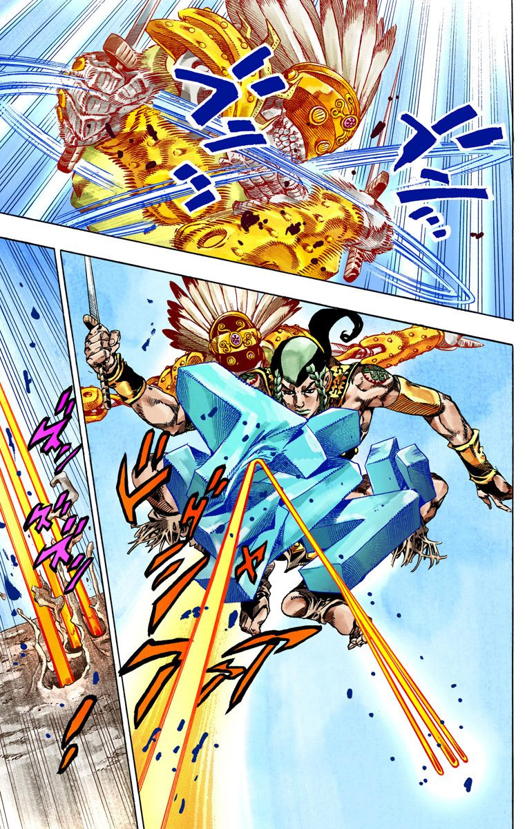 Read JoJo's Bizarre Adventure Part 7 Steel Ball Run Official Colored FR Manga Online