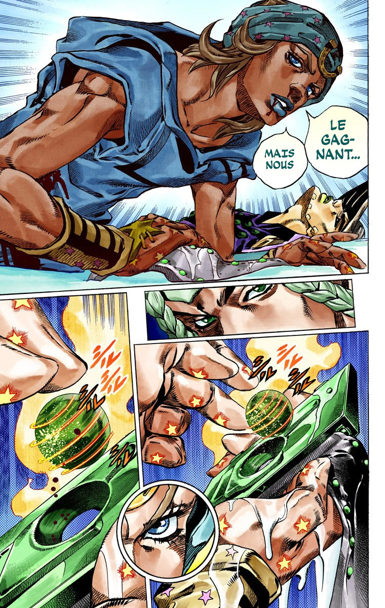 Read JoJo's Bizarre Adventure Part 7 Steel Ball Run Official Colored FR Manga Online