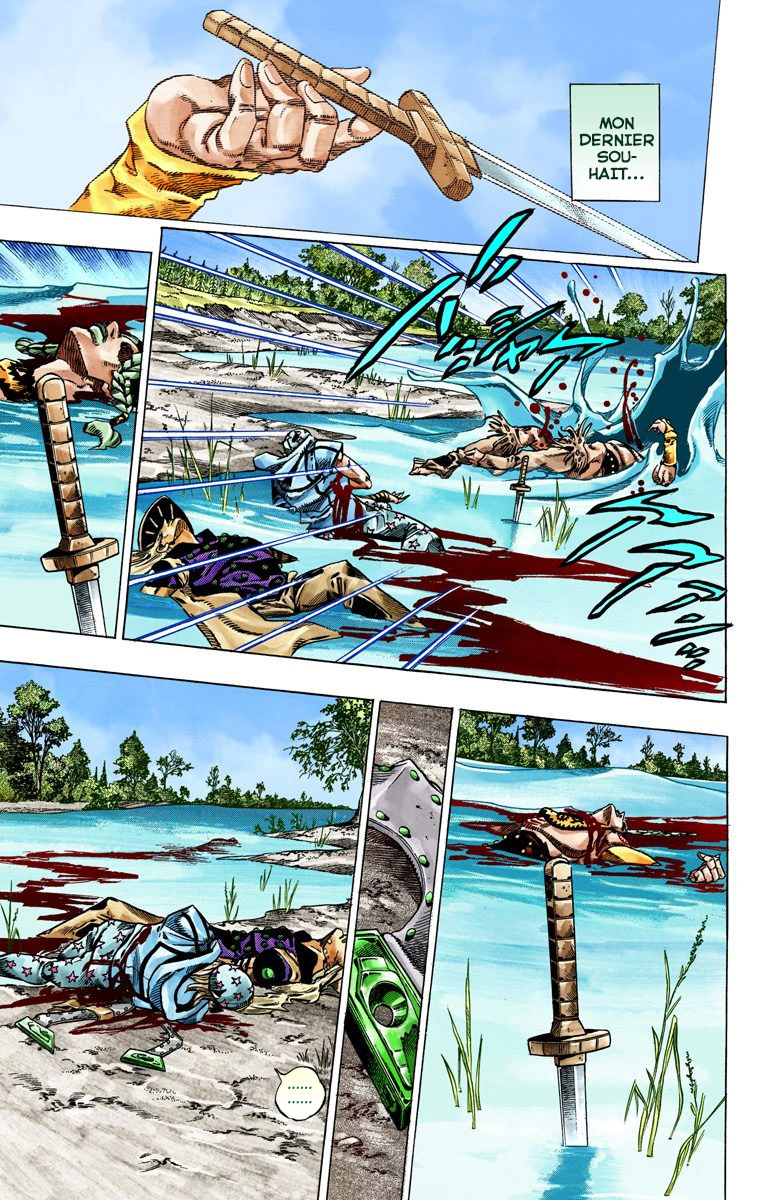 Read JoJo's Bizarre Adventure Part 7 Steel Ball Run Official Colored FR Manga Online