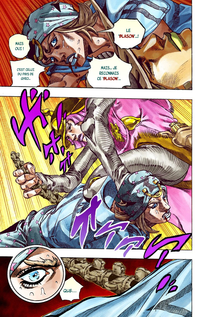 Read JoJo's Bizarre Adventure Part 7 Steel Ball Run Official Colored FR Manga Online