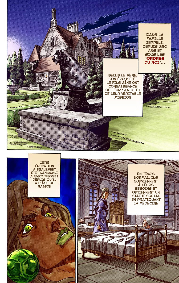 Read JoJo's Bizarre Adventure Part 7 Steel Ball Run Official Colored FR Manga Online