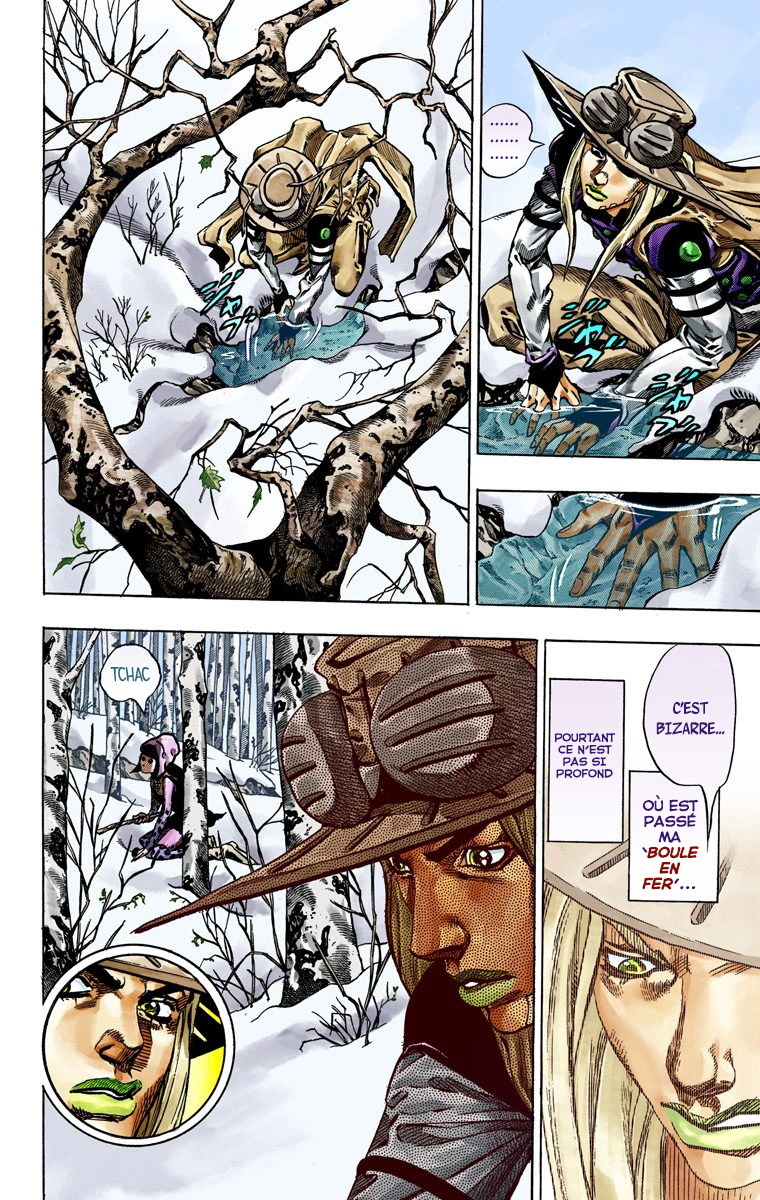 Read JoJo's Bizarre Adventure Part 7 Steel Ball Run Official Colored FR Manga Online