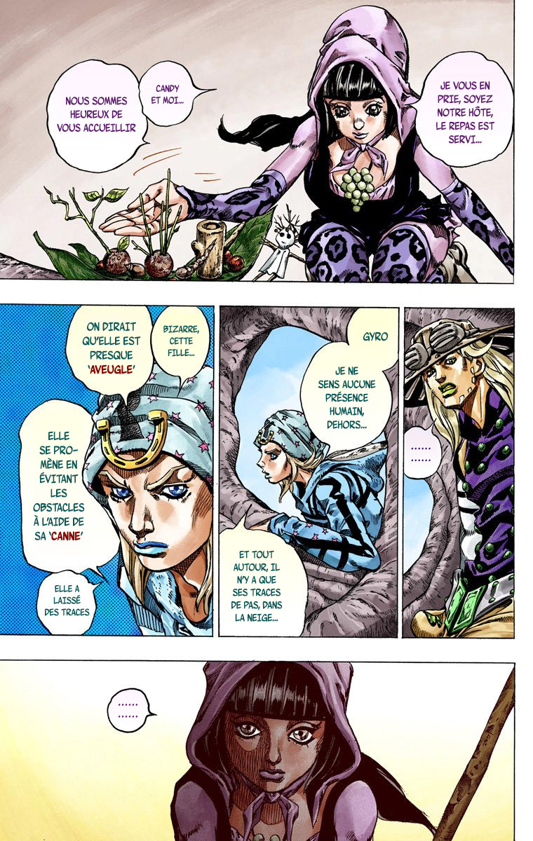 Read JoJo's Bizarre Adventure Part 7 Steel Ball Run Official Colored FR Manga Online