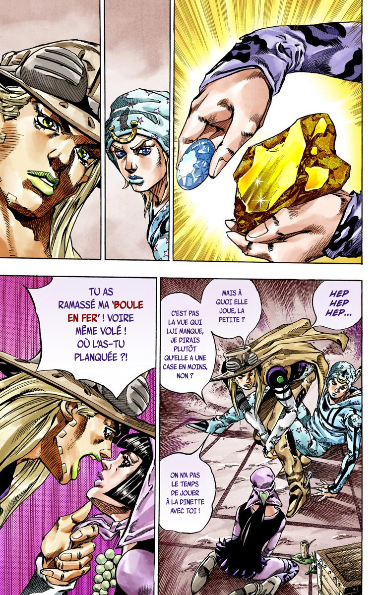 Read JoJo's Bizarre Adventure Part 7 Steel Ball Run Official Colored FR Manga Online