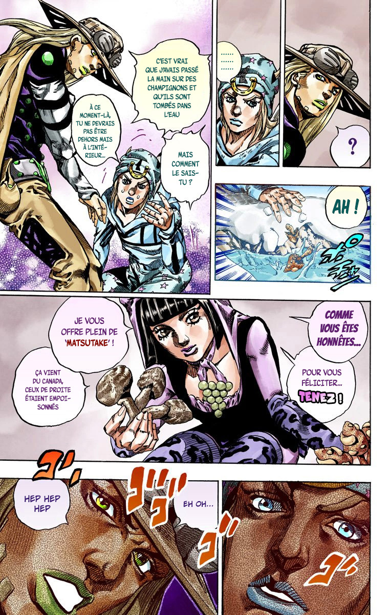 Read JoJo's Bizarre Adventure Part 7 Steel Ball Run Official Colored FR Manga Online