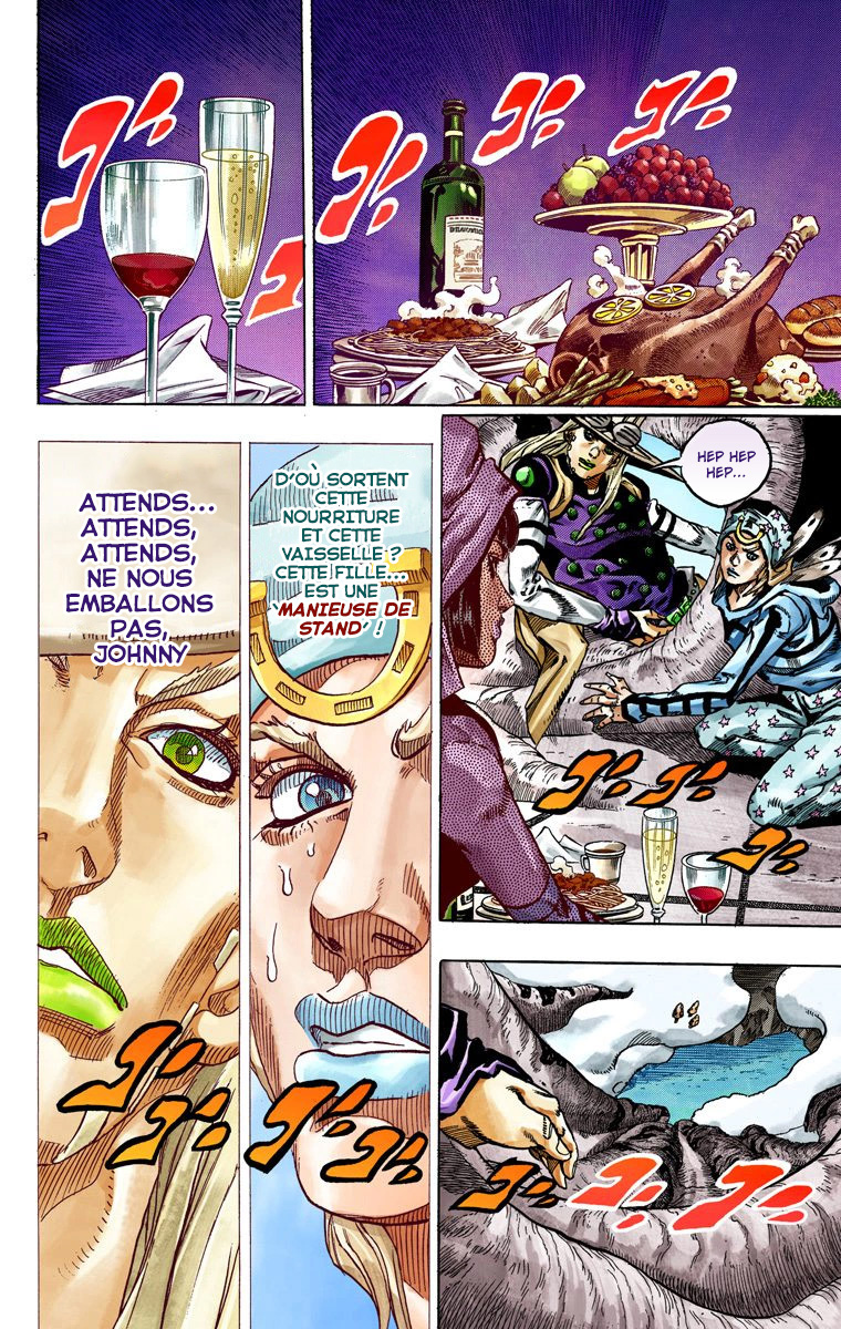 Read JoJo's Bizarre Adventure Part 7 Steel Ball Run Official Colored FR Manga Online