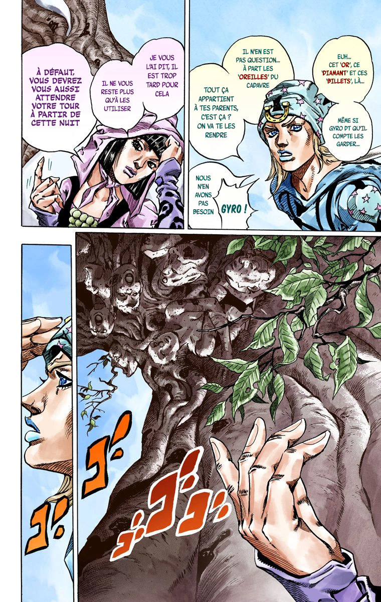 Read JoJo's Bizarre Adventure Part 7 Steel Ball Run Official Colored FR Manga Online