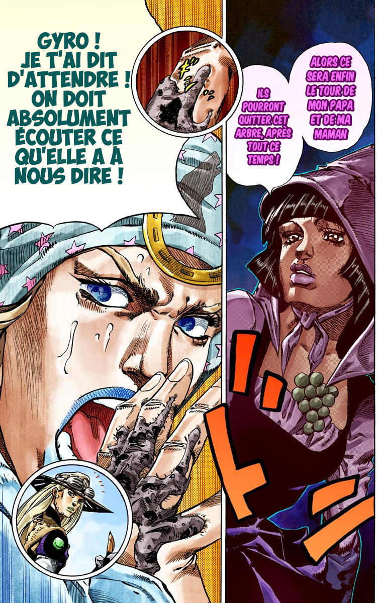 Read JoJo's Bizarre Adventure Part 7 Steel Ball Run Official Colored FR Manga Online
