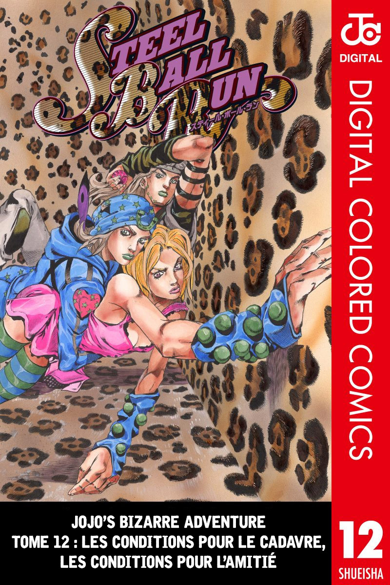 Read JoJo's Bizarre Adventure Part 7 Steel Ball Run Official Colored FR Manga Online