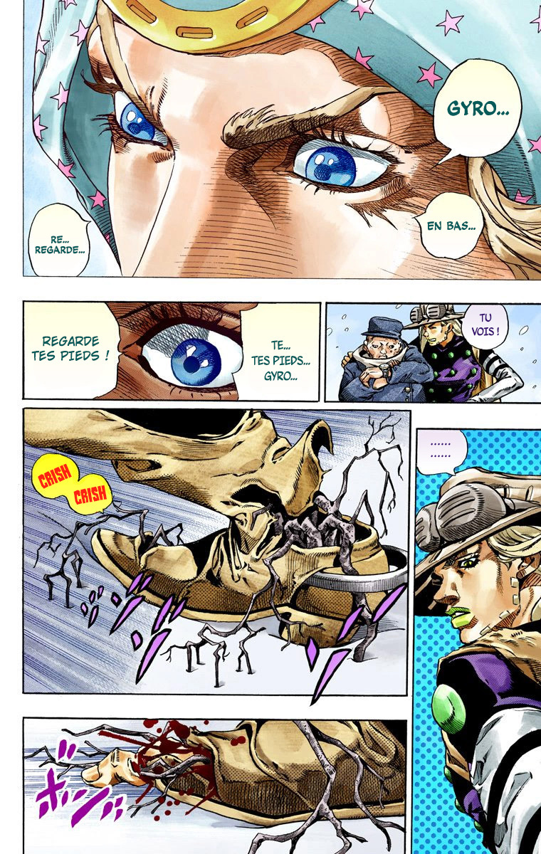 Read JoJo's Bizarre Adventure Part 7 Steel Ball Run Official Colored FR Manga Online