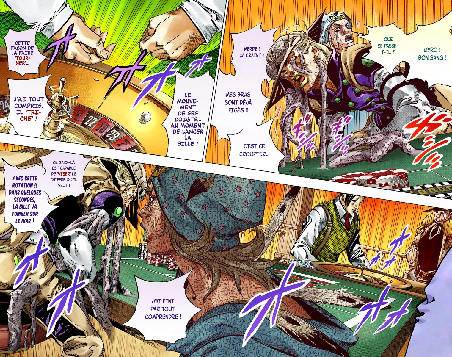 Read JoJo's Bizarre Adventure Part 7 Steel Ball Run Official Colored FR Manga Online