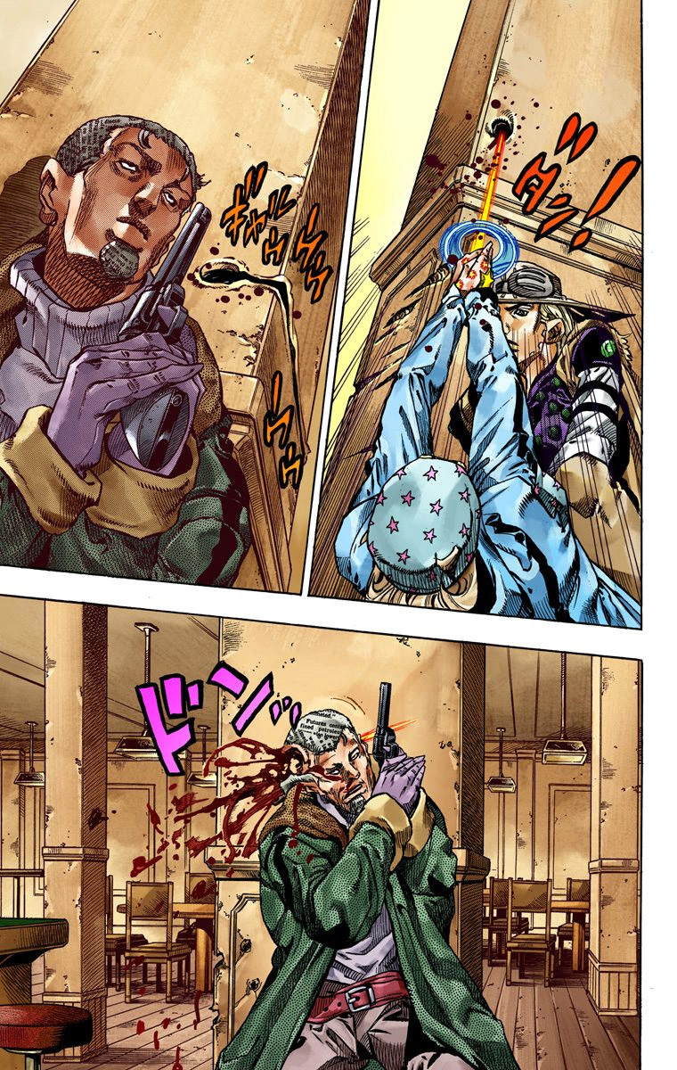 Read JoJo's Bizarre Adventure Part 7 Steel Ball Run Official Colored FR Manga Online