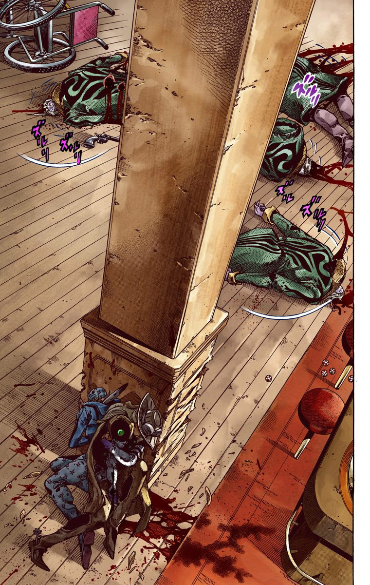 Read JoJo's Bizarre Adventure Part 7 Steel Ball Run Official Colored FR Manga Online