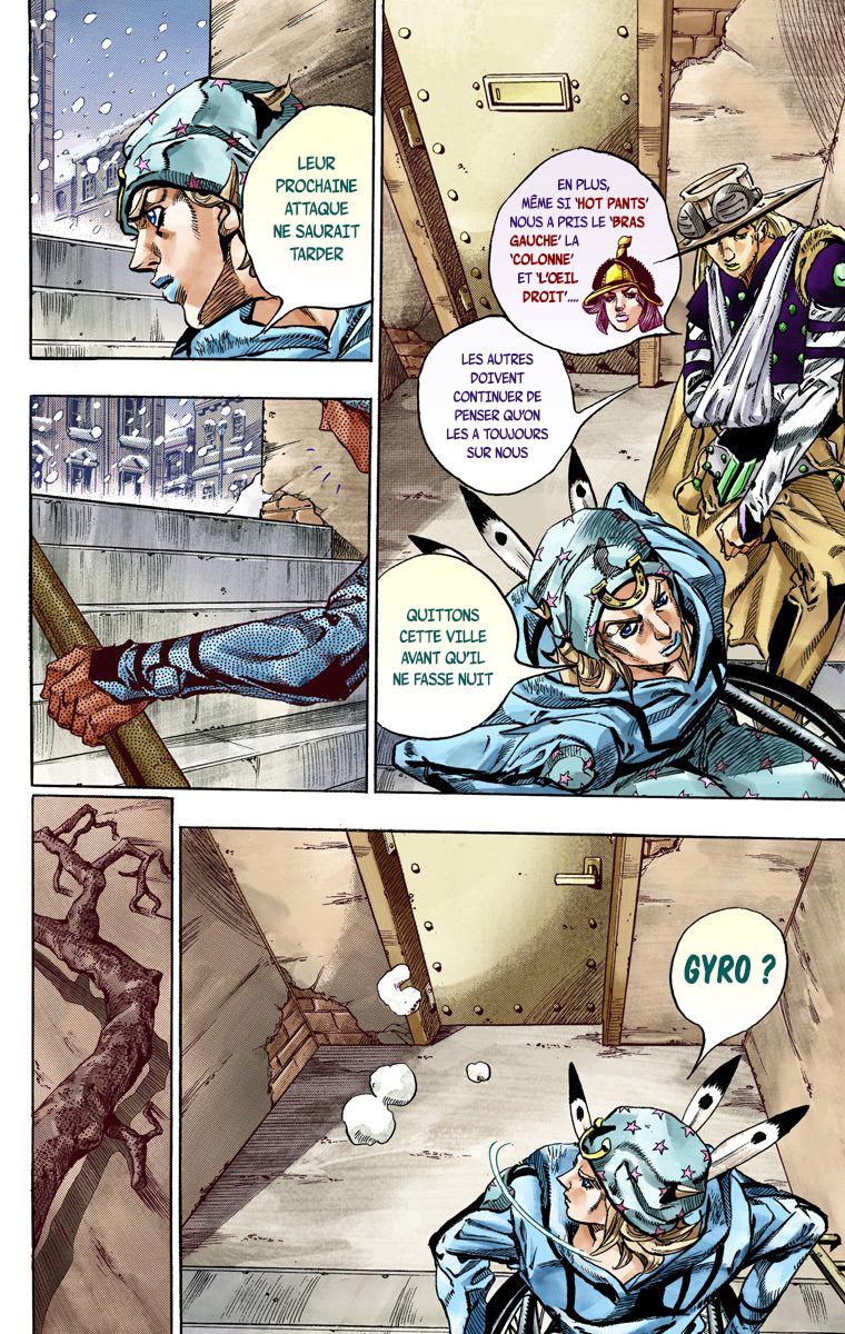 Read JoJo's Bizarre Adventure Part 7 Steel Ball Run Official Colored FR Manga Online