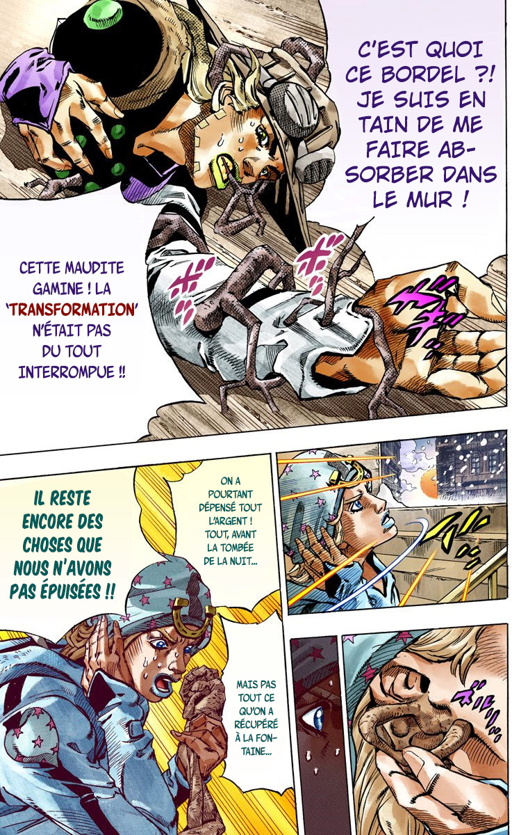 Read JoJo's Bizarre Adventure Part 7 Steel Ball Run Official Colored FR Manga Online